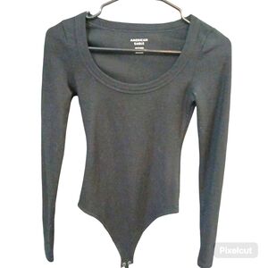 American eagle bodysuit black